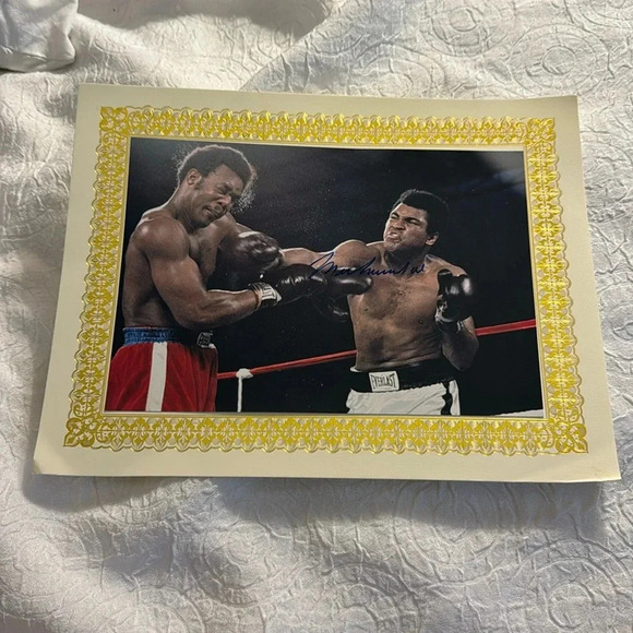 Muhammad Ali autographed photo - Picture 1 of 1